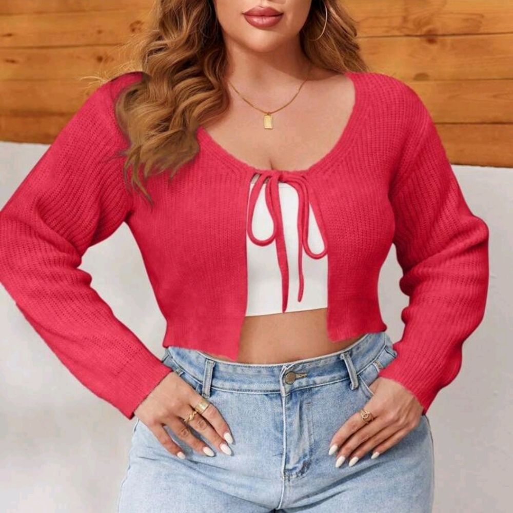 Women's Pink Cardigan
